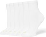 HUE Women's Mini Crew Socks (6-Pack) - Image 2