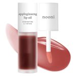 NOONI Korean Lip Oil - Appleginseng | Lip Stain, Long-Lasting, Moisturizing, Plumping, Revitalizing for Dry Lips, Waterproof, No Peel Off, Korean Lip Tint, Stocking Stuffers, Cute Things, 0.12 Fl Oz - Image 2