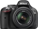 Nikon D5200 24 Megapixel Digital SLR Camera with 18-55mm VR Lens Kit - Black - Image 2
