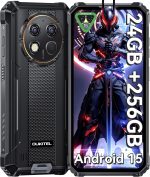 OUKITEL G1 Rugged Smartphone Unlocked - 24+256GB/1TB Android 15 Rugged Cellphones, 6.52”HD Display 10600mAh Battery 48MP Rear Camera IP68/IP69K Waterproof Phone, Dual Sim/NFC/Fingerprint 2025 - Image 2