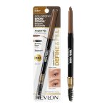 Revlon ColorStay Eyebrow Pencil with Spoolie Brush, Waterproof, Hair-Like Strokes, Stocking Stuffer for Her, 210 Soft Brown, 0.021 oz - Image 2