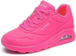 Skechers Women's Uno-Night Shades Sneaker – Air-Cooled Memory Foam, Skech-Air Midsole, Durabuck Upper - Image 2