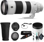 Sony FE 200–600mm F5.6–6.3 G OSS Super-Telephoto Zoom Lens (SEL200600G) – Full-Frame E-Mount | G Lens Optics | Cap Keeper, Cleaning Kit, and More - Image 2