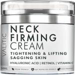 VALITIC Neck Cream for Tightening and Firming - Hyaluronic Acid, Retinol, and Vitamin C - Anti Aging Tightening & Lifting Sagging Skin Day and Night Cream - Image 2