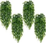 Waipfaru 8Pcs Fake Hanging Plants 2.7ft Fake Plants UV Resistant Fake Vines Artificial Decor for Indoor Outdoor Party Wall Porch Wedding Decoration - Image 2