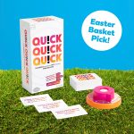 Quick Quick Quick by Relatable, Unleash Your Inner Funny with The Ultimate Party Games, Easter Family Game Night, Adult & Kids Games, The Fastest Way to Have Fun, Ages 8 to 108 – Easter Basket Gift - Image 3