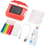 Instant Camera, Mini Christmas Style HD Video Recorder Print Digital Equipment for Children - Image 7
