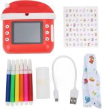 Instant Camera, Mini Christmas Style HD Video Recorder Print Digital Equipment for Children - Image 2