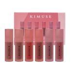 KIMUSE Water Gel Lip Tint 6 Colors Set, Highly Pigmented Long Lasting Moisturizing Glossy Lip Stains, Hydrate Lightweight Lip Gloss Makeup - Image 2