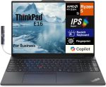 Lenovo ThinkPad E16 Gen 1 Business Laptop 16.0" WUXGA IPS Display 300 nits (AMD Ryzen 5 7530U 6-Core 2.00GHz, 16GB RAM, 512GB PCIe SSD, AMD Radeon, Backlit KYB, FP, WiFi 6, Win11Pro) w/Dockztorm Hub - Image 2